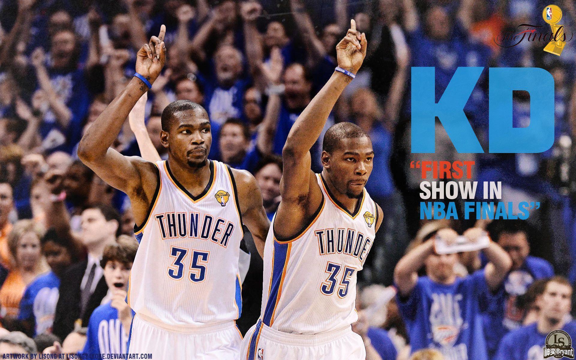Kevin Durant And Russell Westbrook Wallpaper 2015