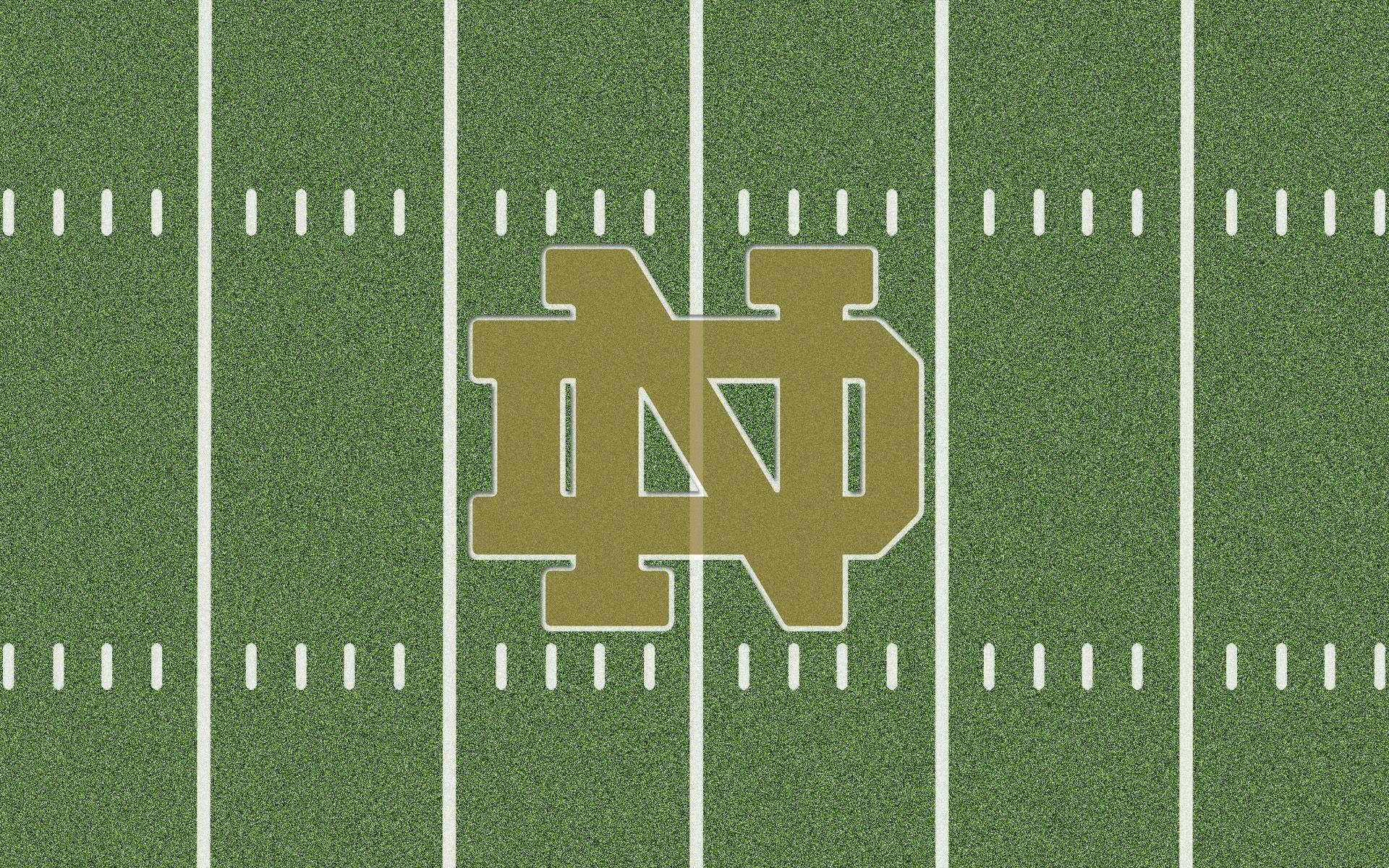 Notre Dame Fighting Irish Desktop Wallpaper Collection Field Logo