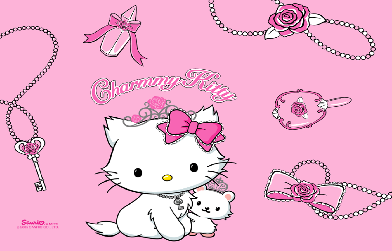 Pink Kitty Picture and Wallpaper Items