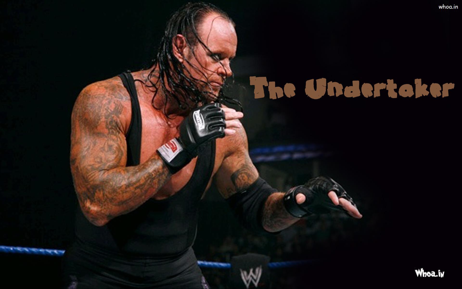 The Undertaker Giving Dangerous Looks Wallpaper
