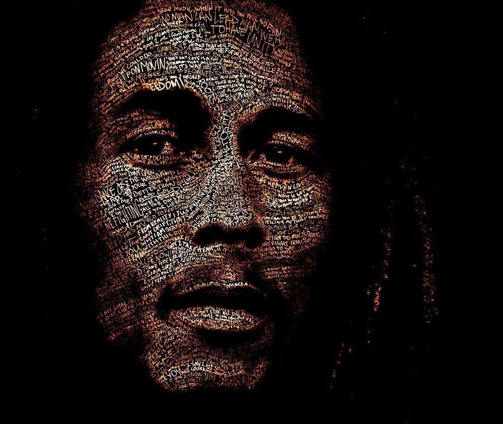 Wallpaper For > Bob Marley Wallpaper Black And White HD