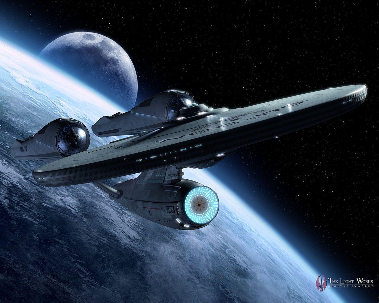 Starship Enterprise 2009 Wallpaper