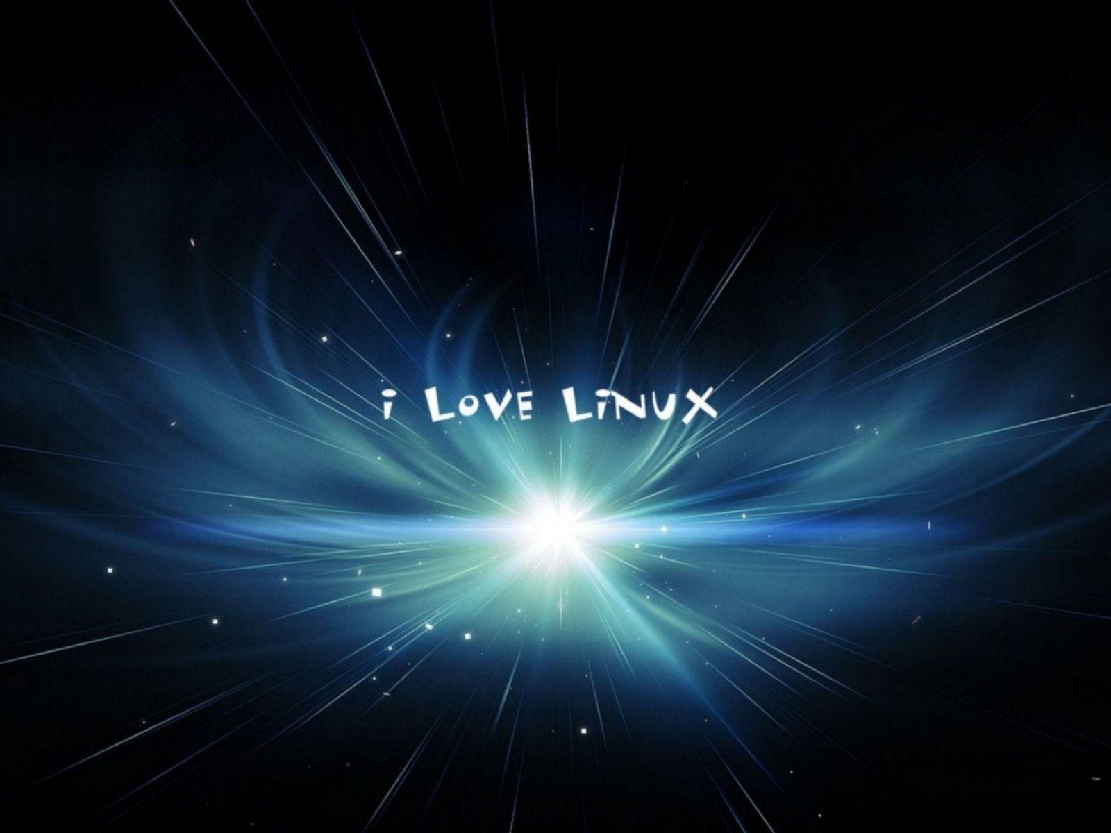 I Love Linux Desktop Wallpaper