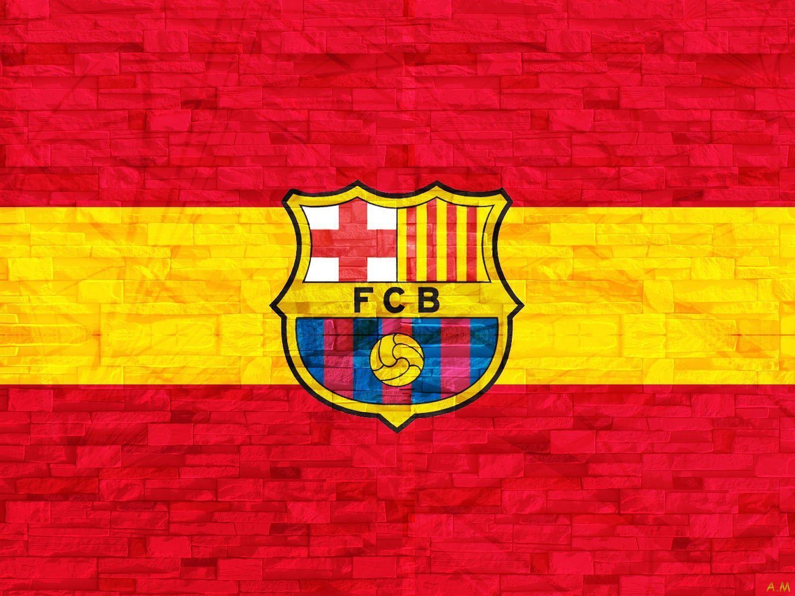 New Barcelona FC Logo Wallpaper HD 2014. Football