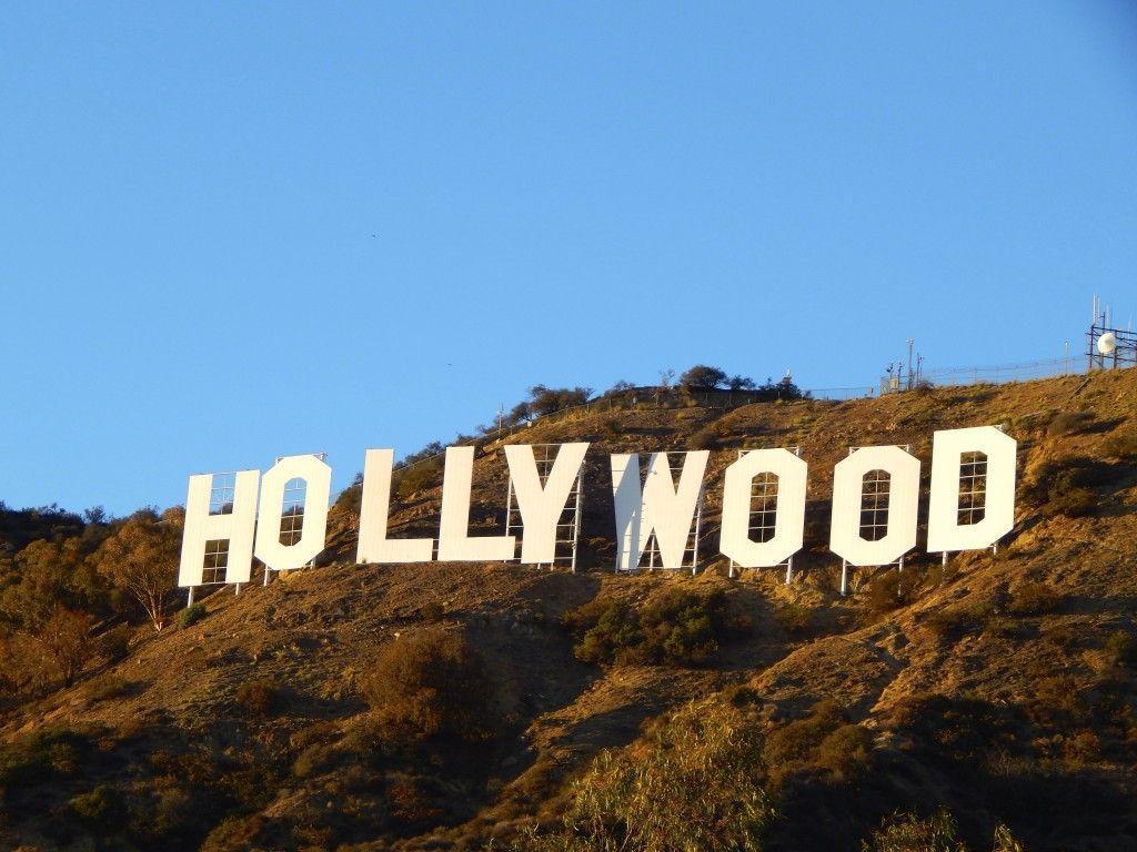image For > Hollywood Sign At Sunset Wallpaper