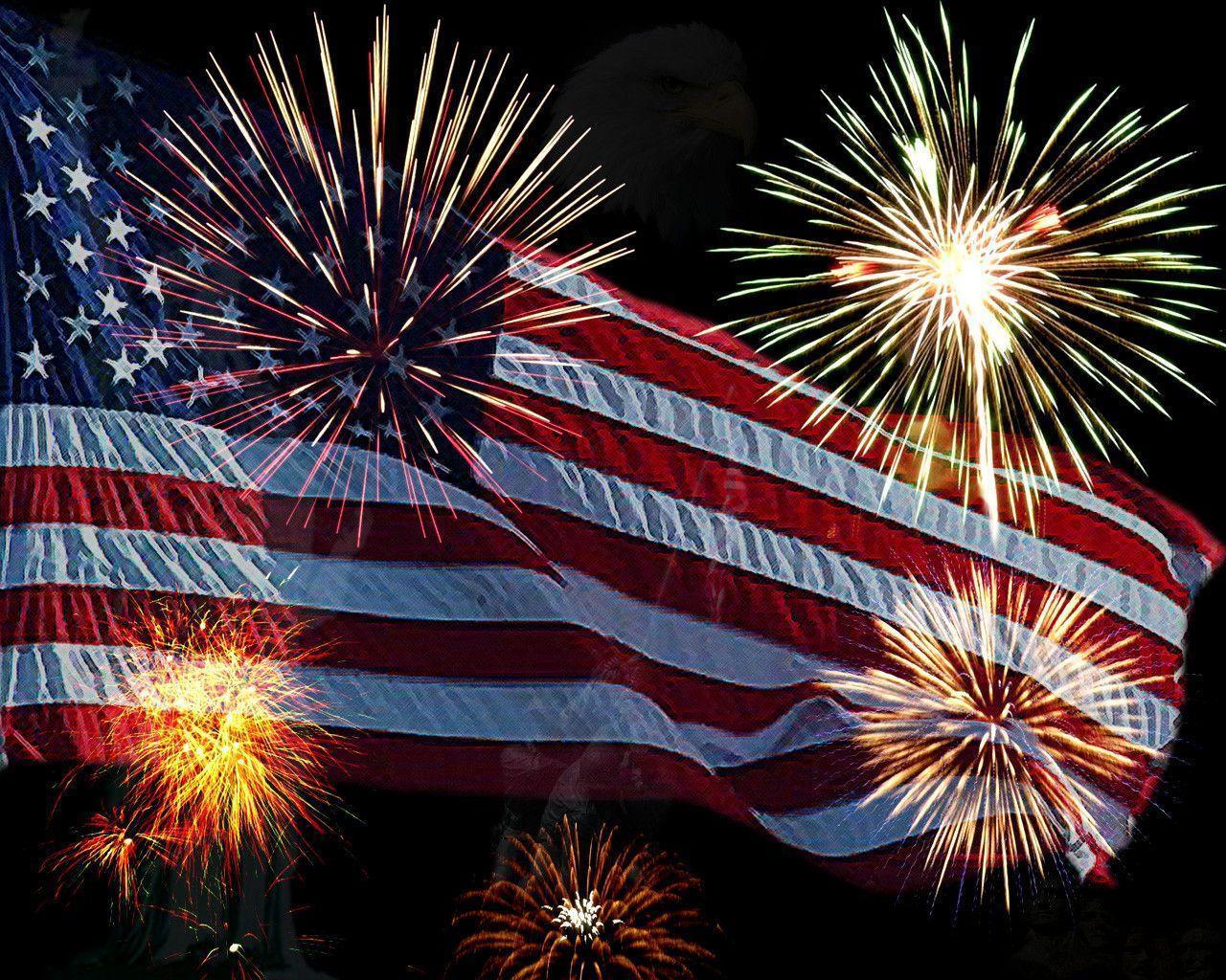 4th Of July Background For Computer