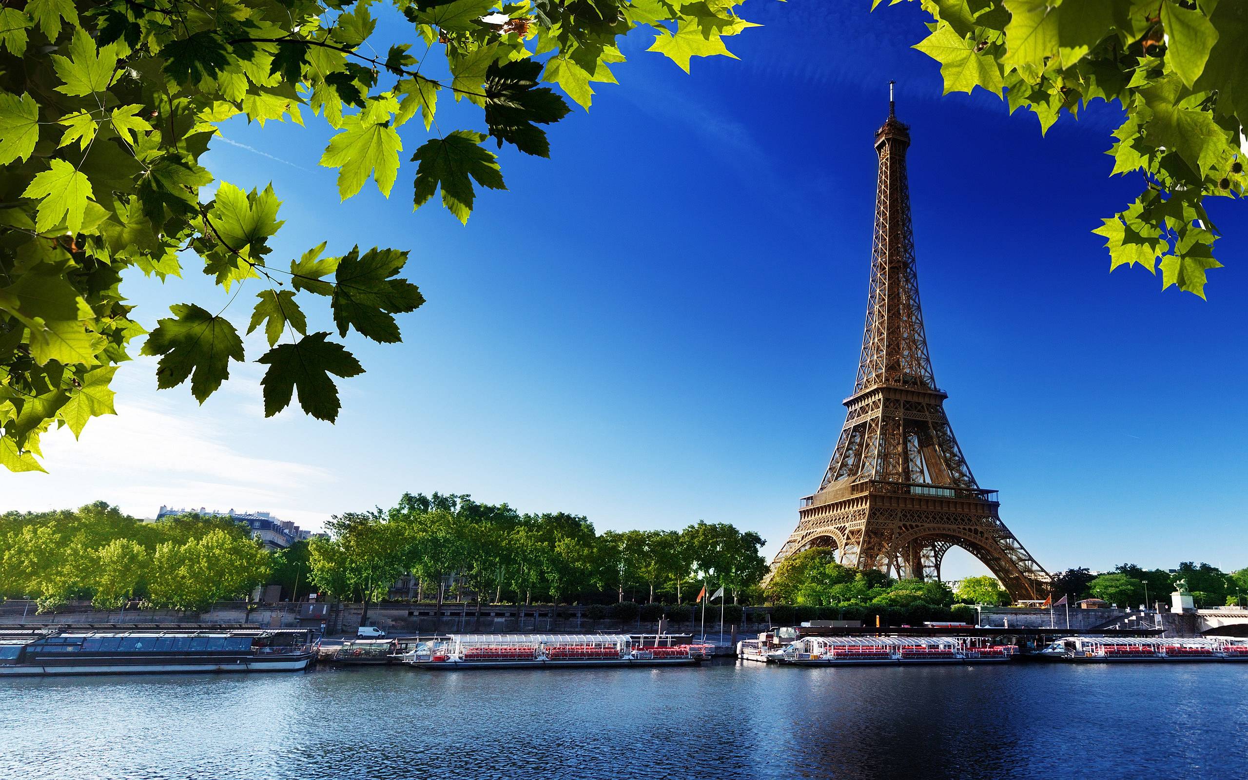 Eiffel Tower Summer Wallpaper