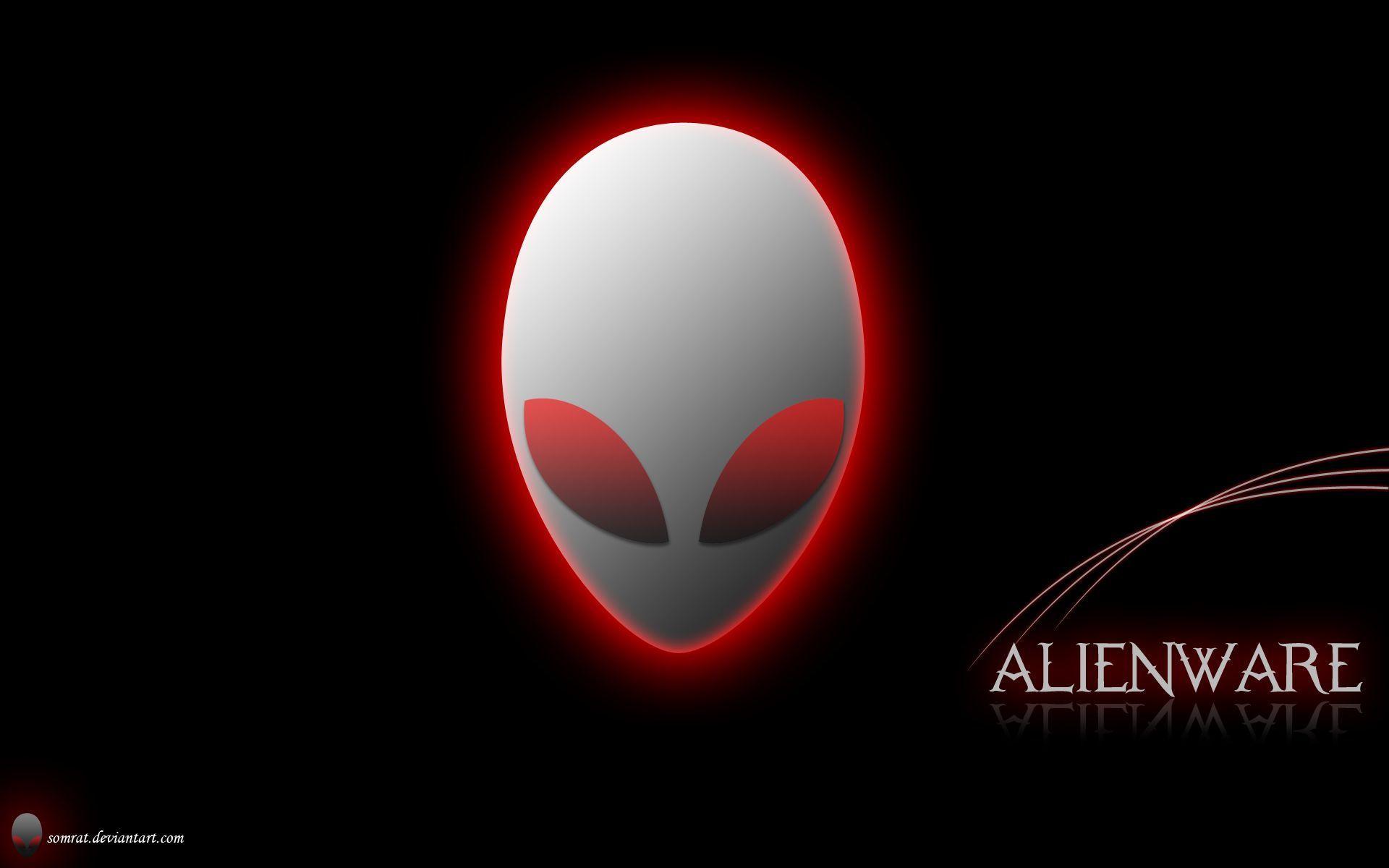 Red Alienware Picture Wallpaper HD