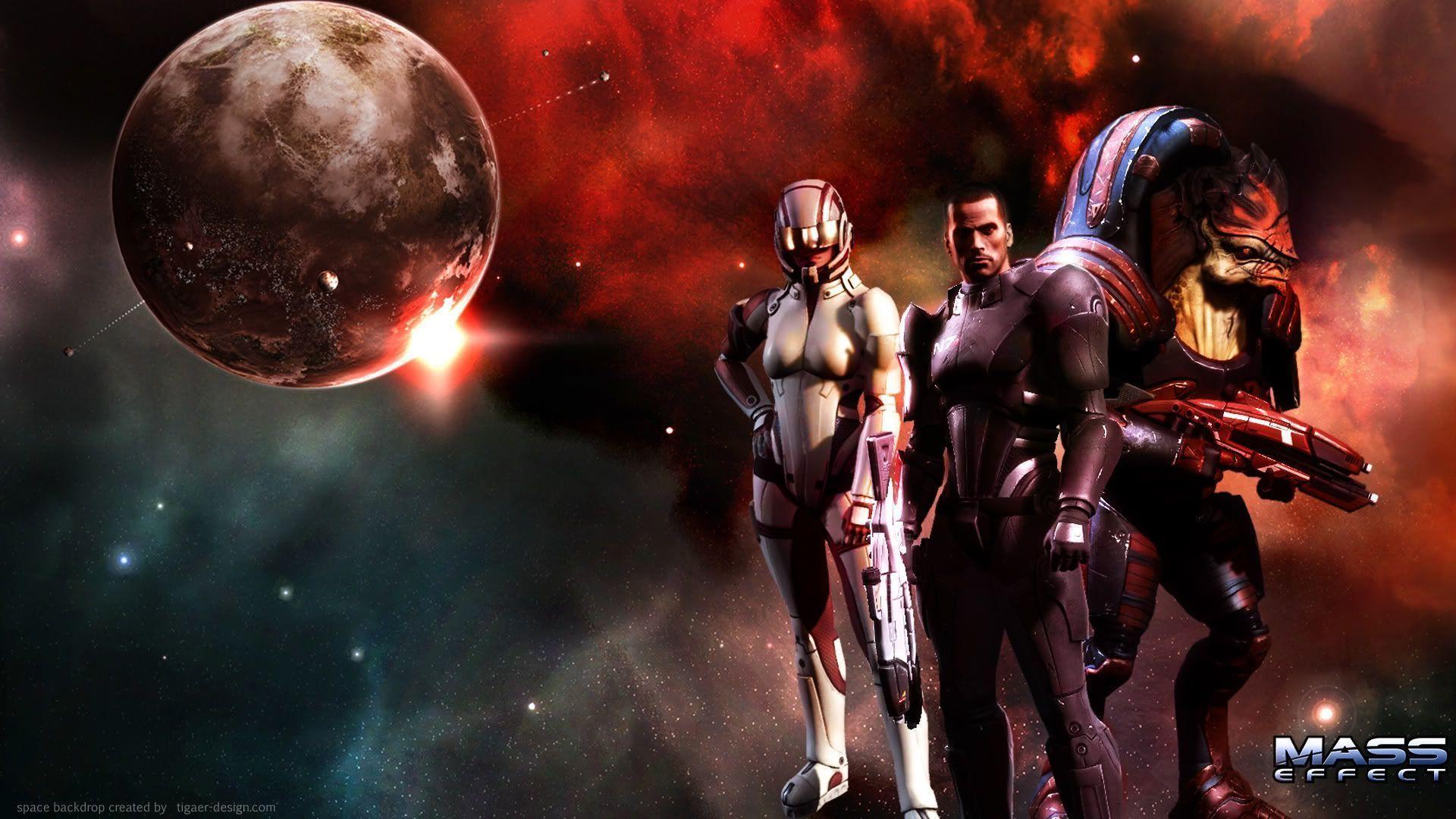 Mass Effect Обои Wallpaper