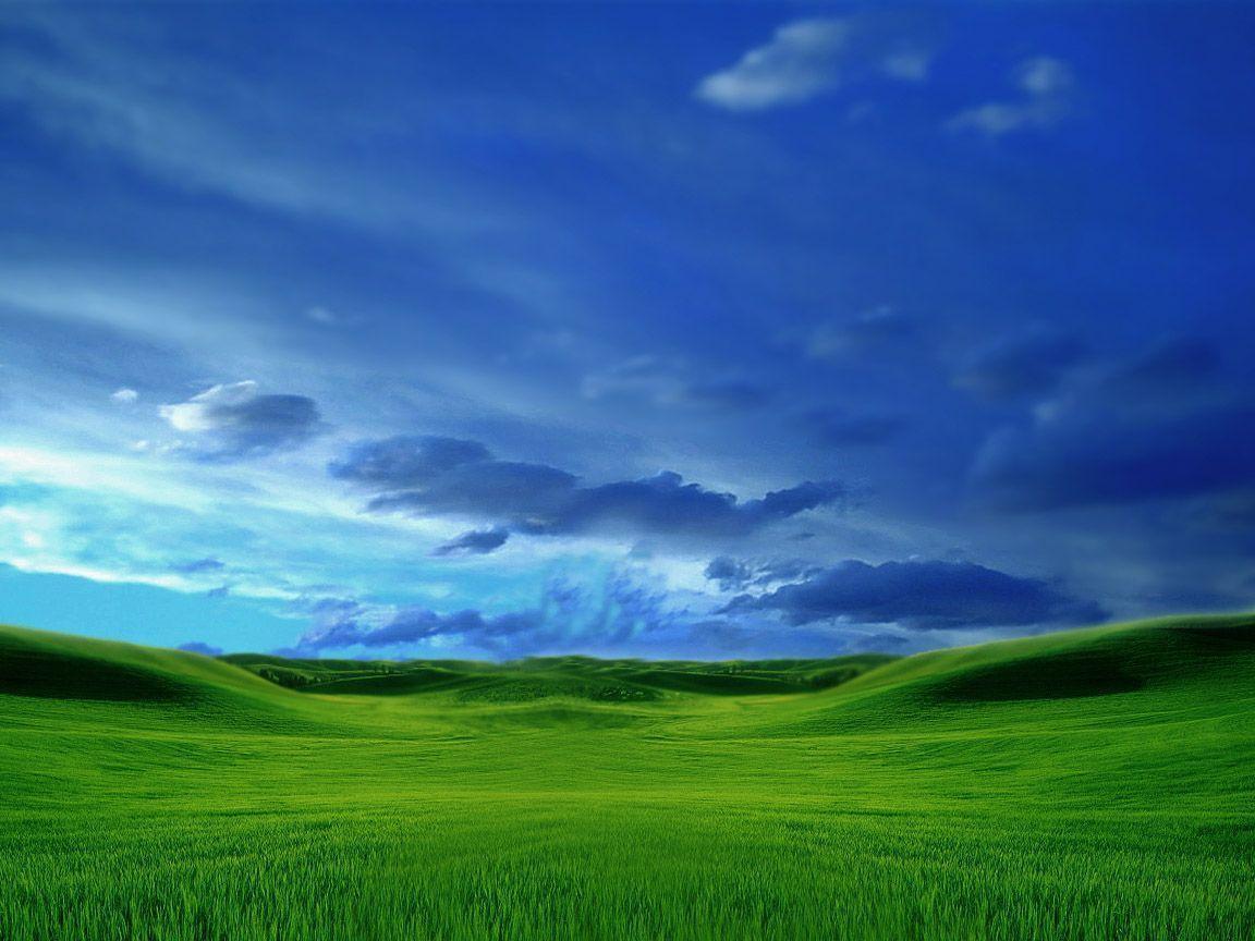Green Field Nature Background Wallpaper 2. Natural Background