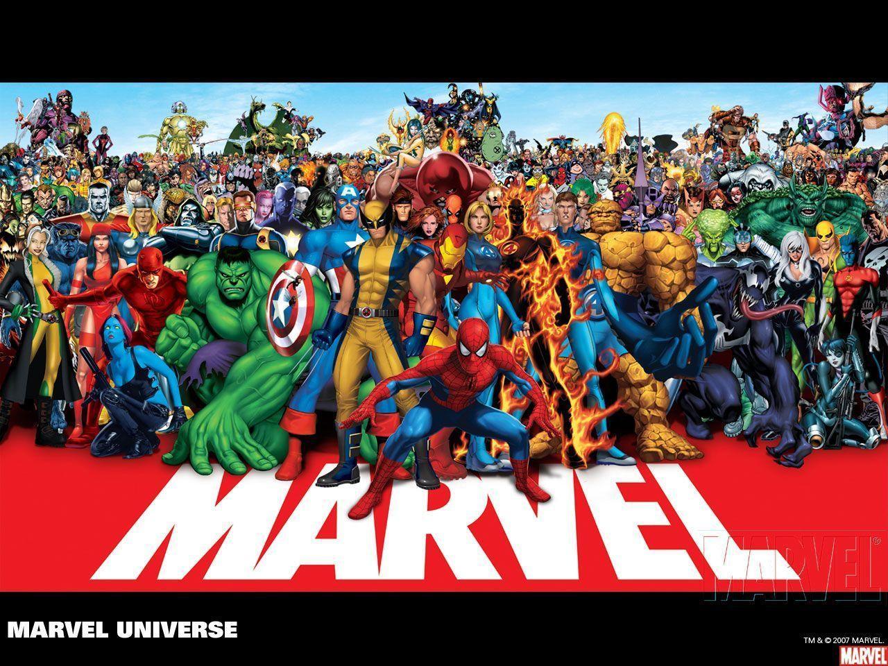 Heroes Marvel Universe HD Wallpaper