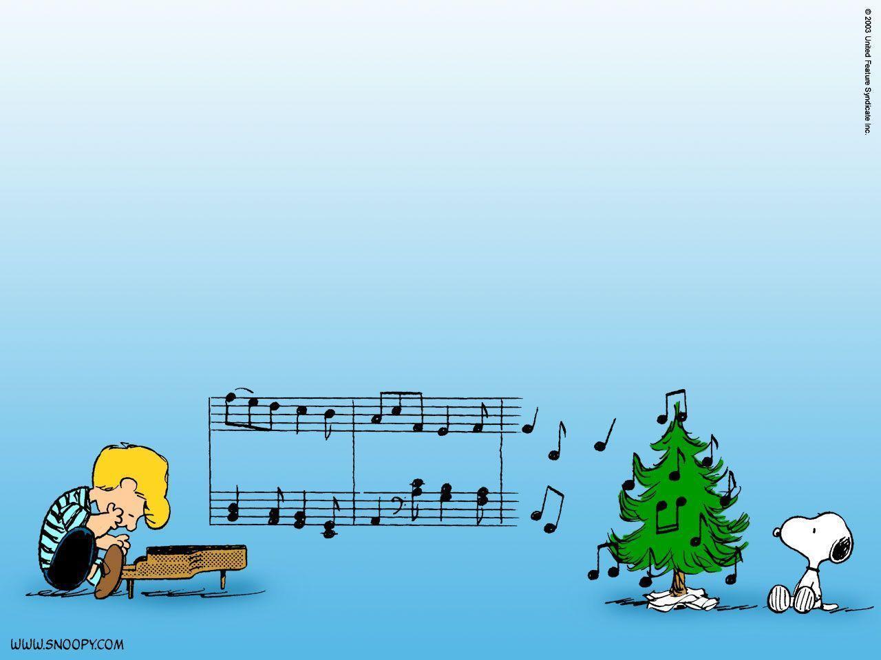 Xmas Stuff For > Peanuts Linus Christmas Wallpaper