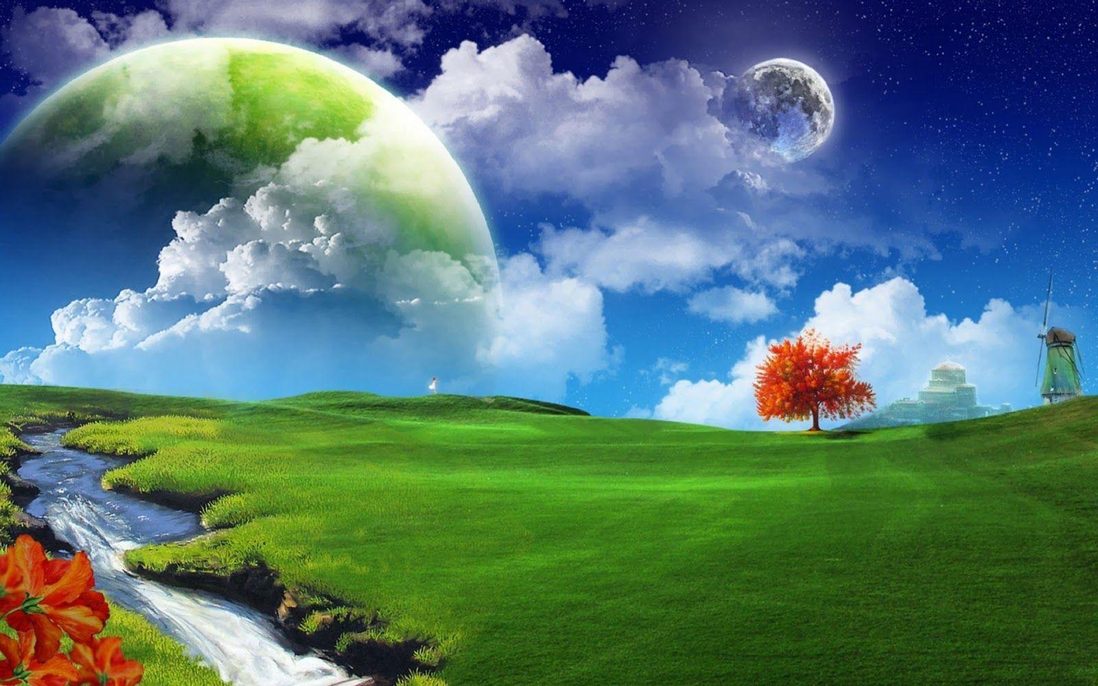 Dreamy Landscape HD Wallpaper
