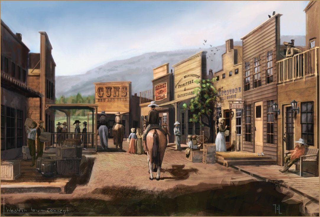 Wild west town