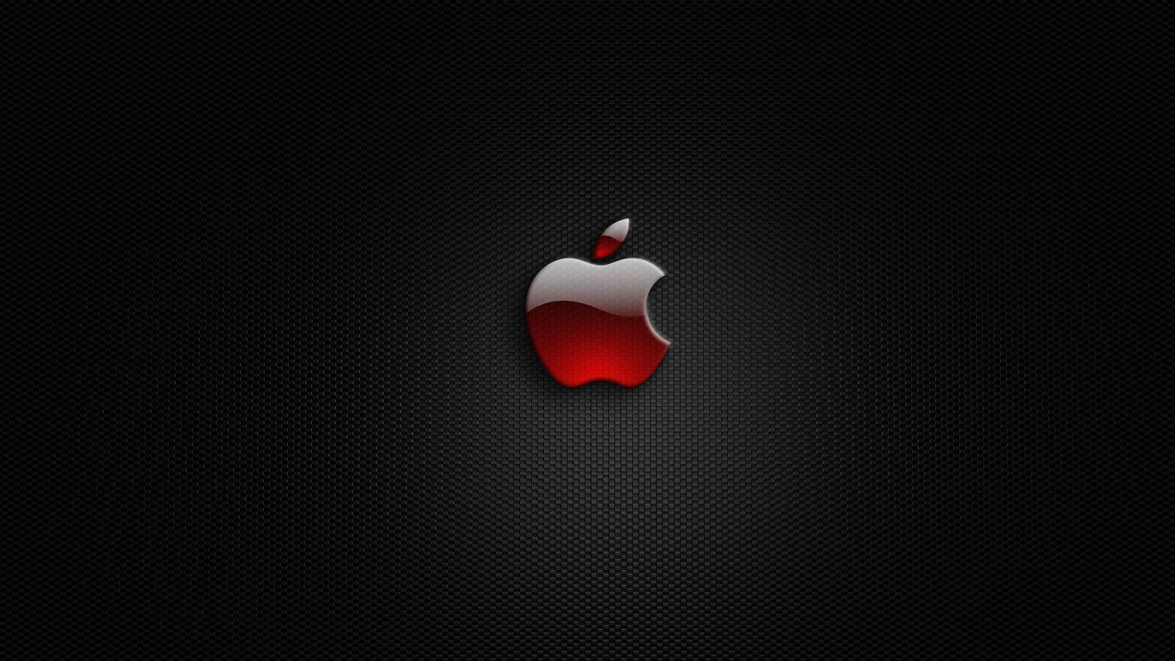 Red Apple Mac Wallpaper Wide Wallpaper. High Resolution