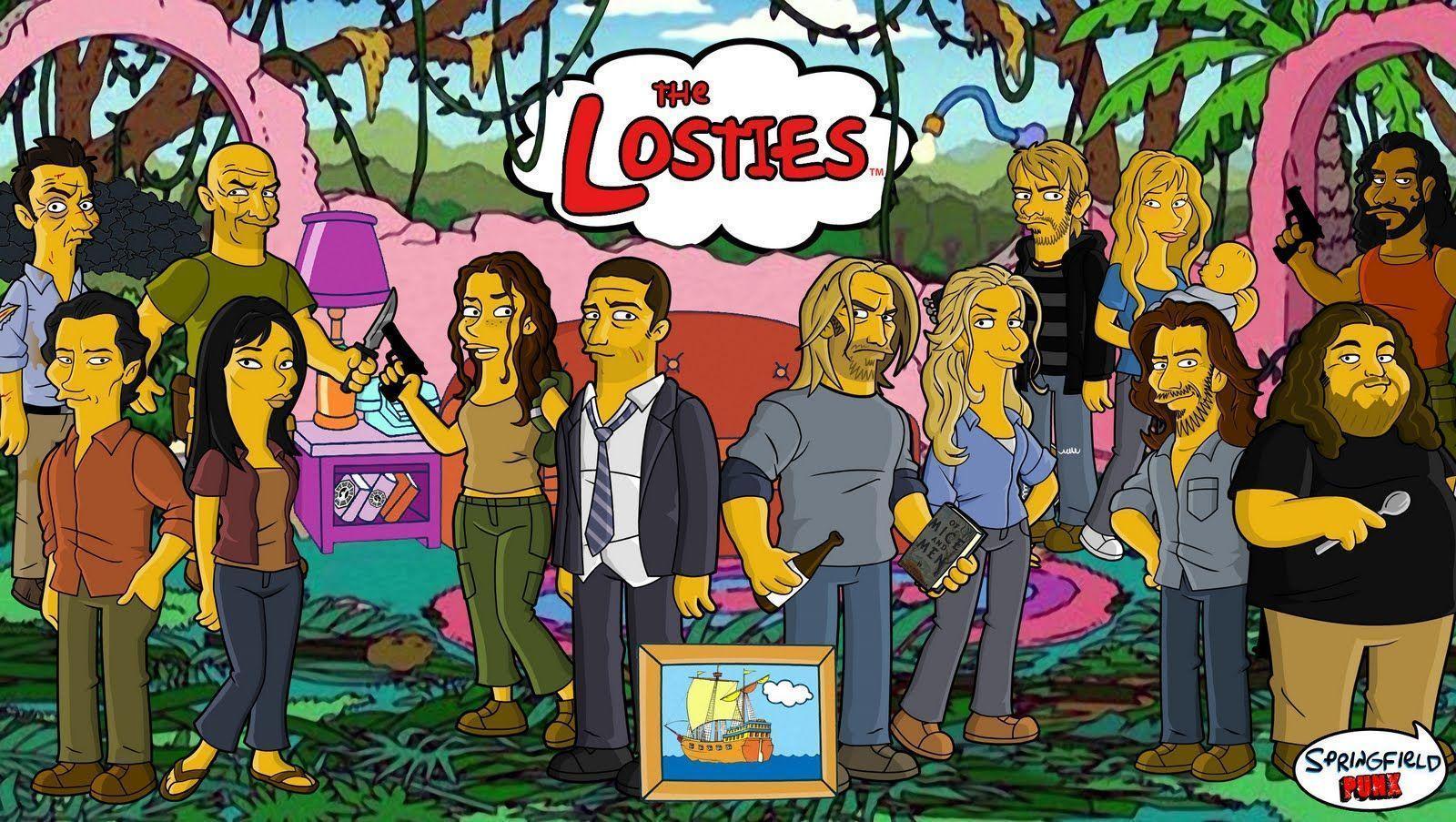 Lost, Simpsons style