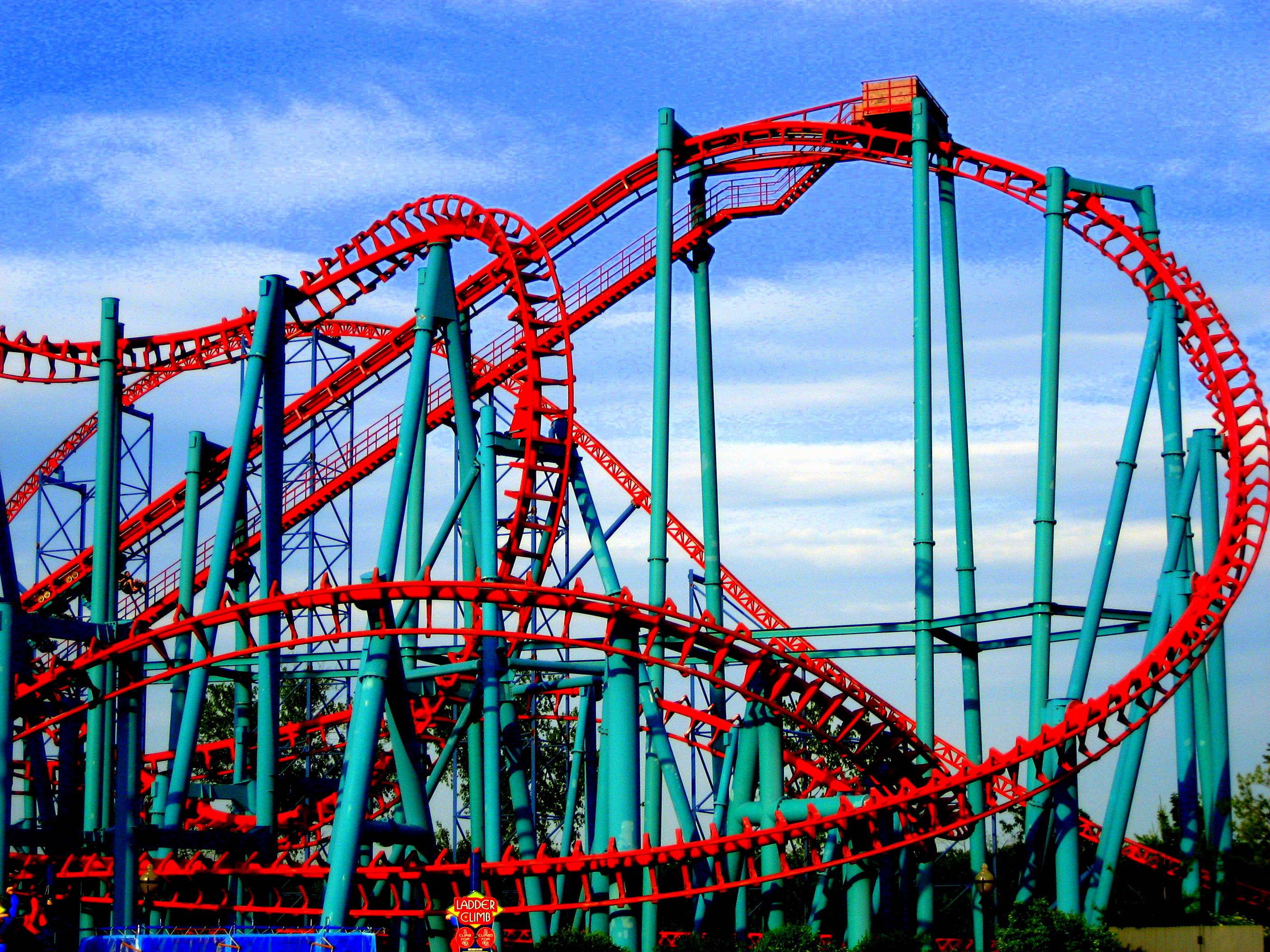image For > Cool Roller Coasters Wallpaper
