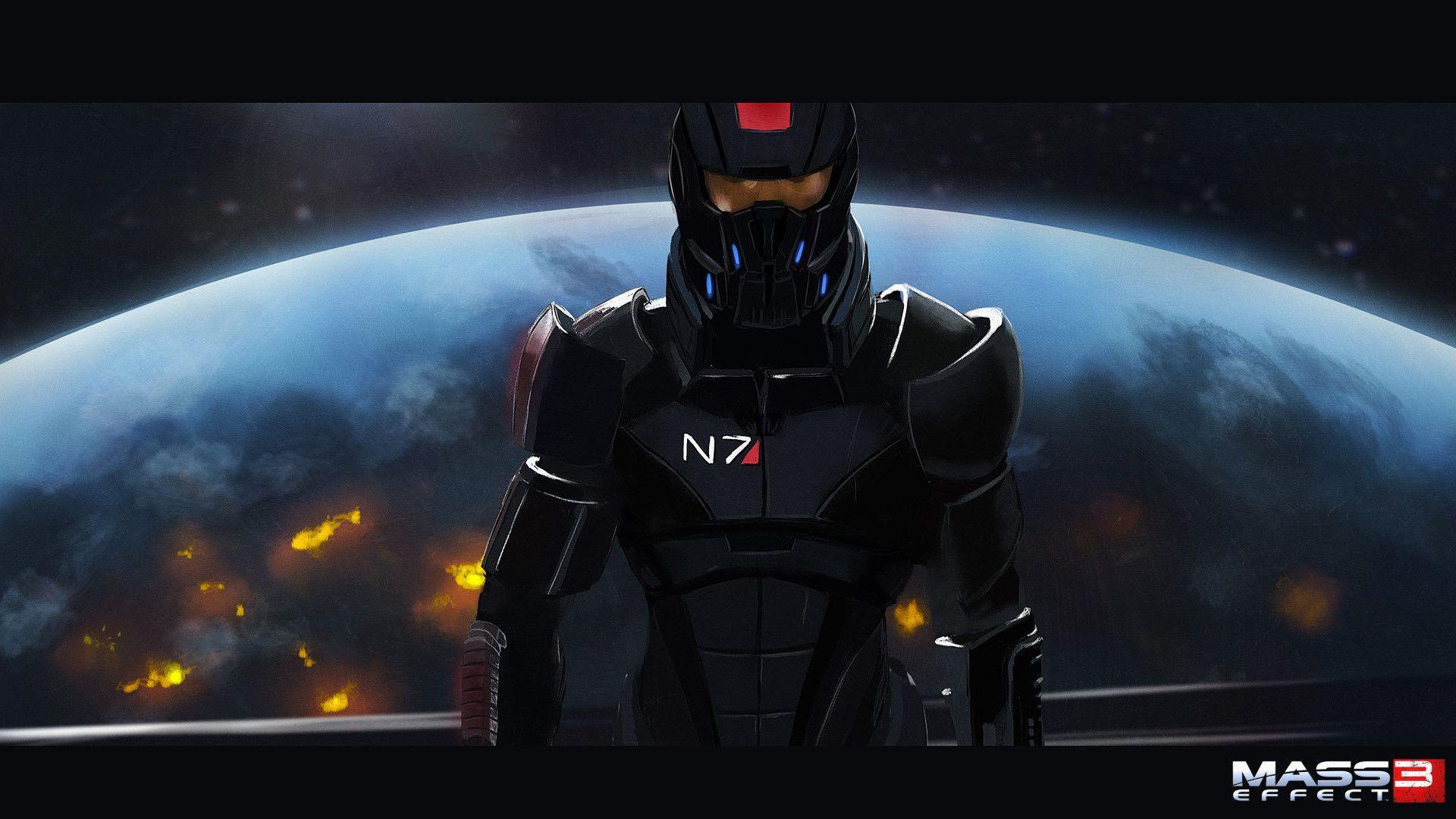 N7 Mass Effect3 Wallpaper