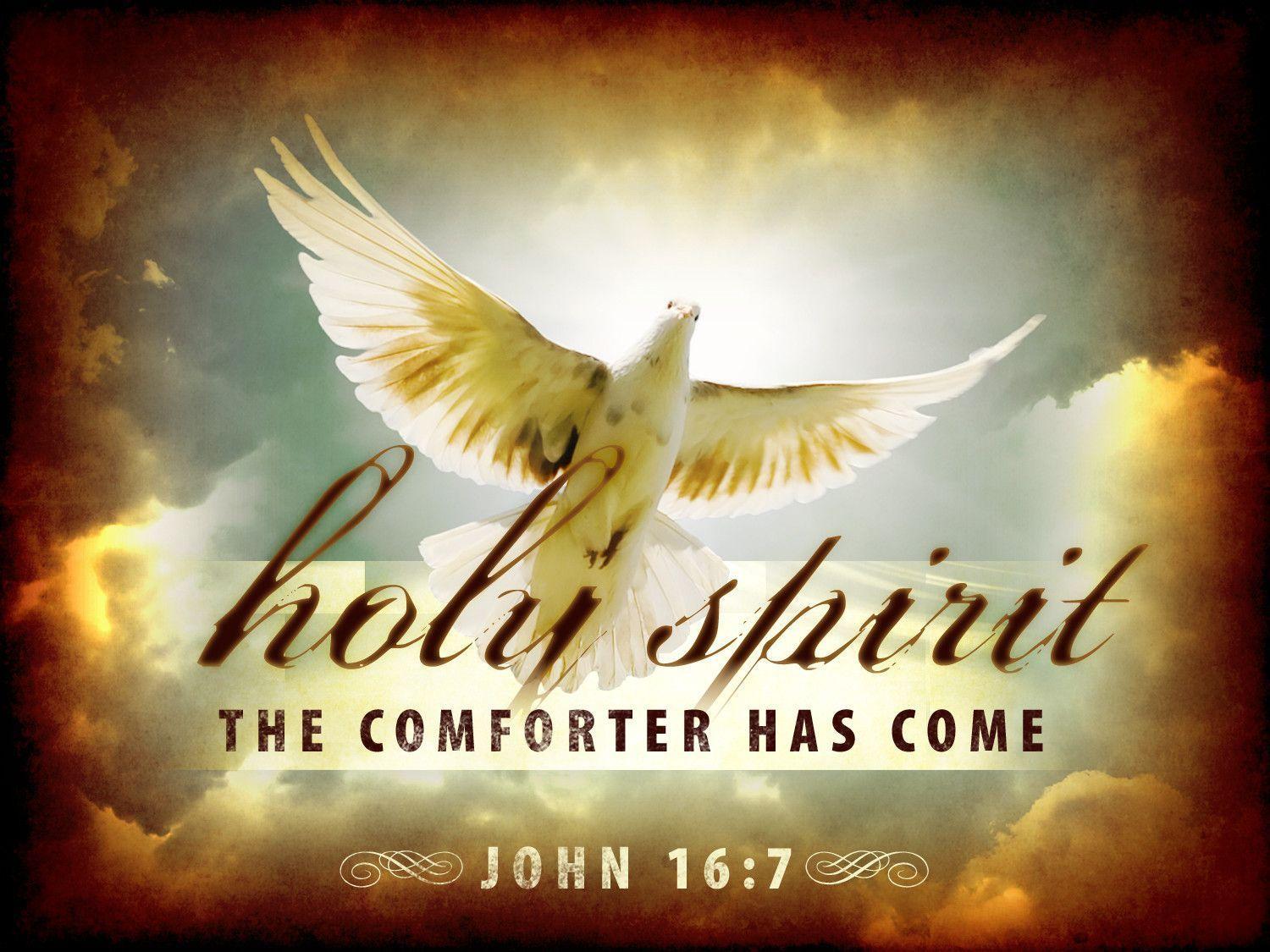 Christian Graphic: Holy Spirit Dove Wallpaper