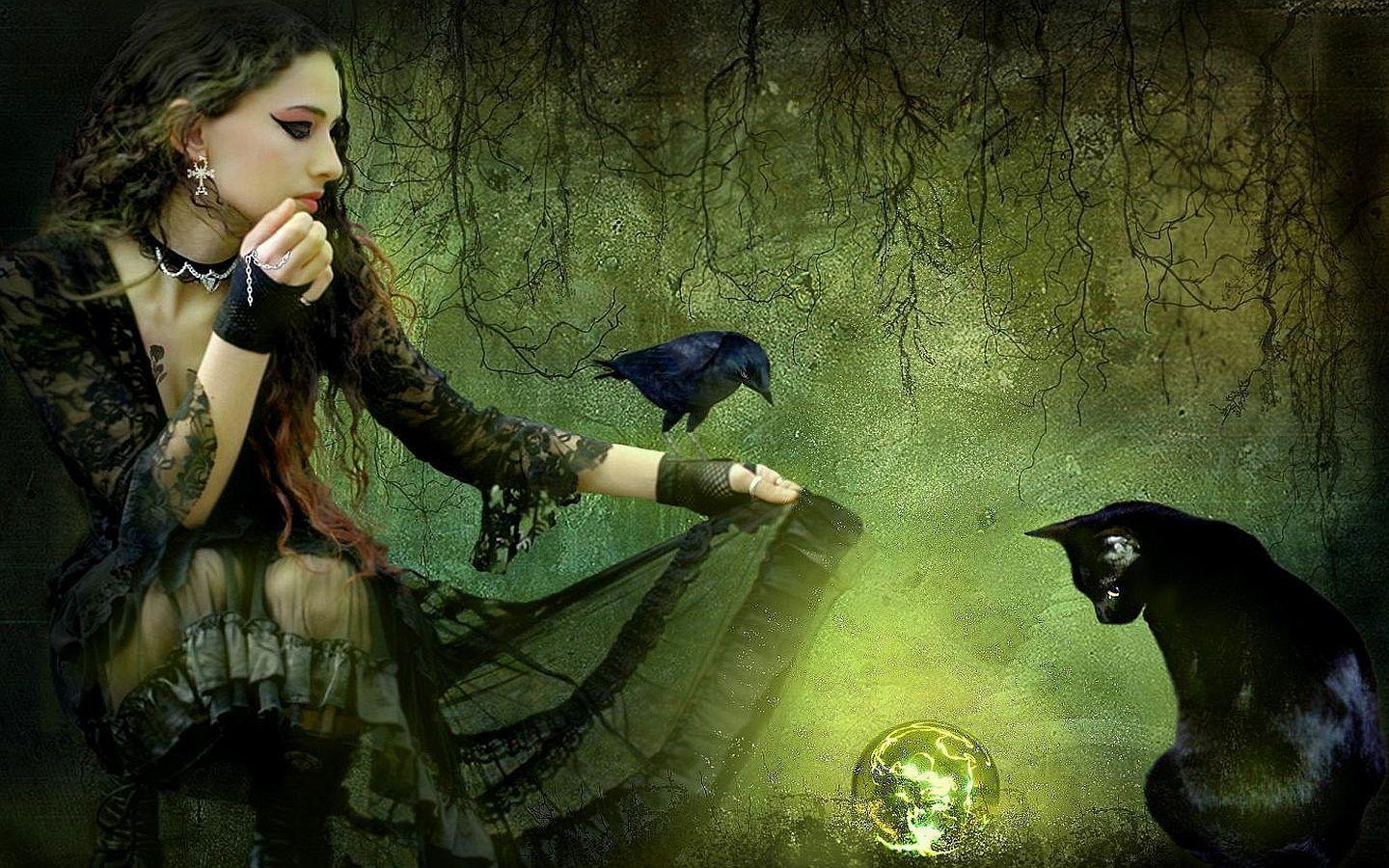 Fantasy Witch Wallpaper 1440x900 px Free Download
