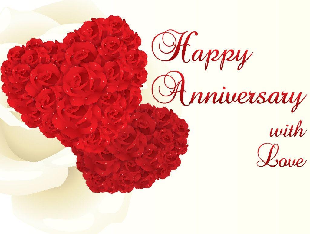 Love Happy Anniversary Wallpaper HD Wallpaper