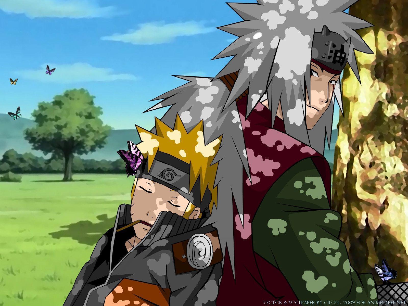 Naruto and Jiraiya Wallpaper. HD Wallpaper, background high