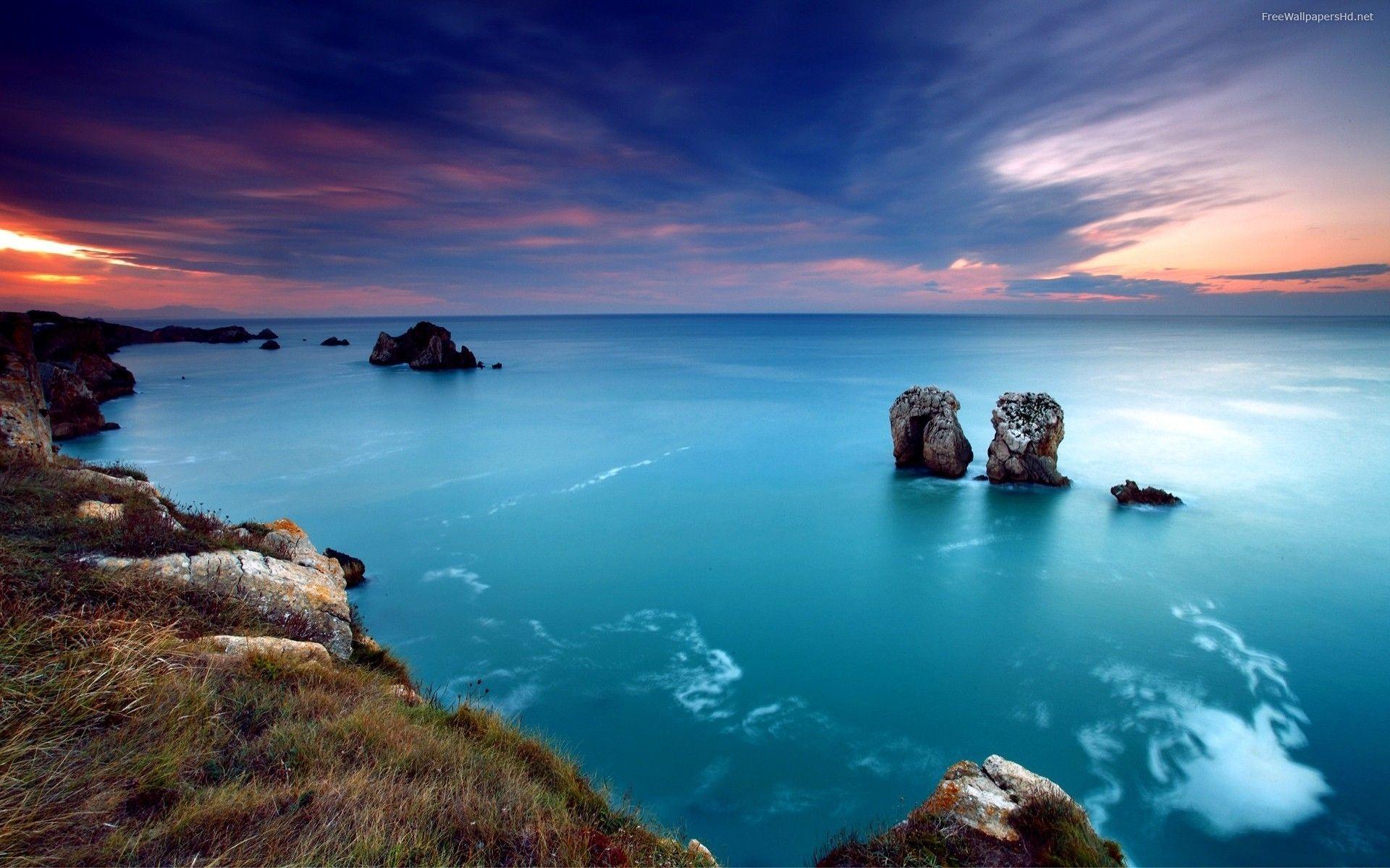 Blue Ocean Wallpaper. High Definition Wallpaper