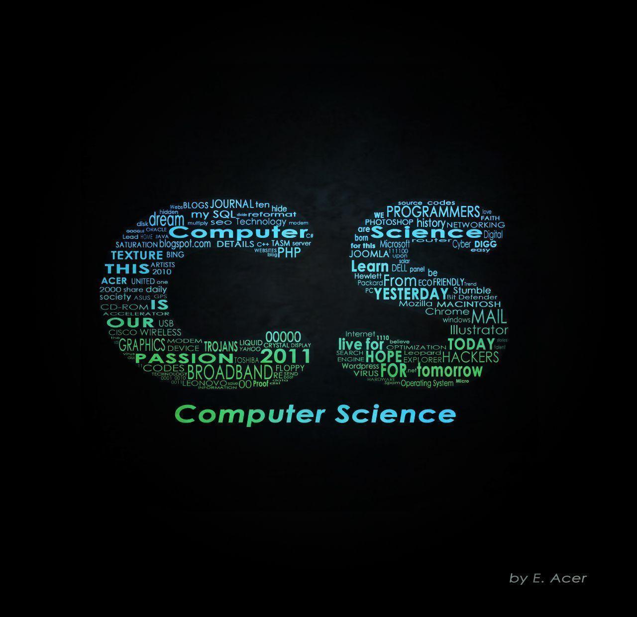 image For > Computer Science Engineering Logo Wallpaper