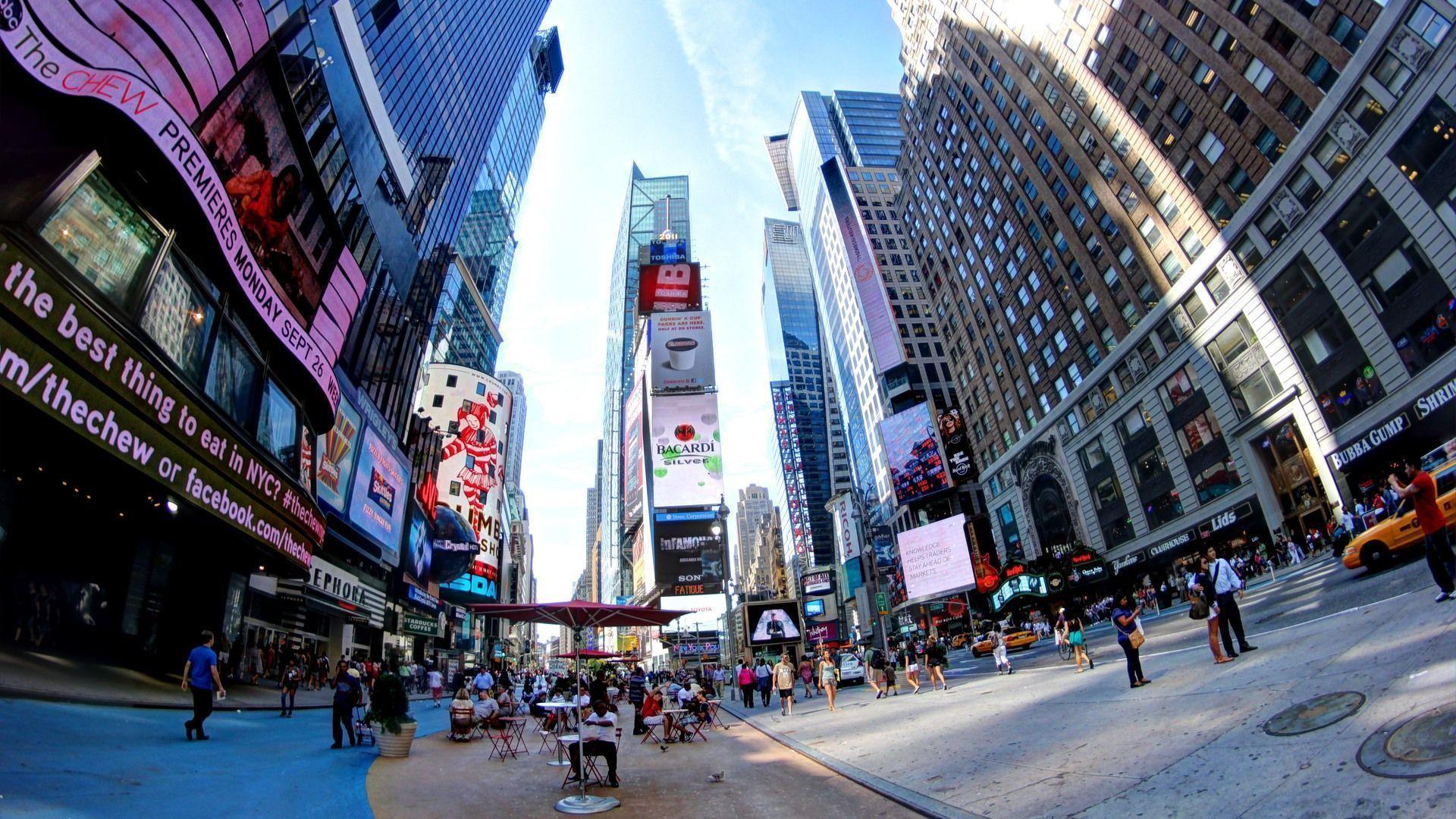 Time Square New York U.S. Travel photo and wallpaper