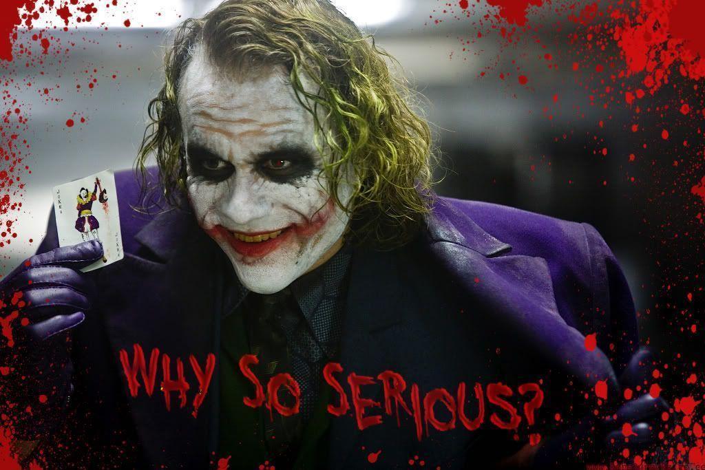 Memes For > Joker Why So Serious Wallpaper