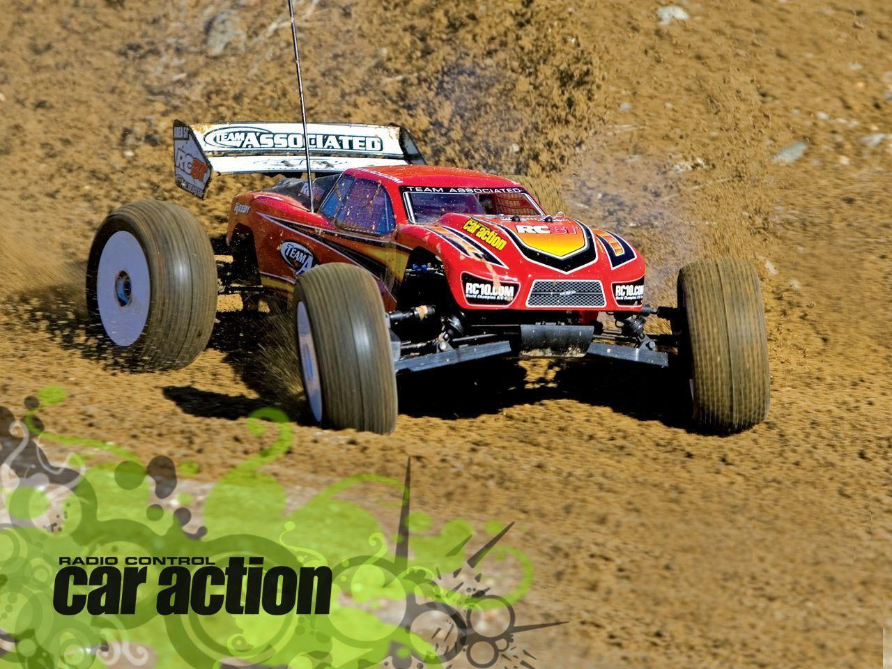 RC Wallpaper of the Sweetest Background In RC Car Action