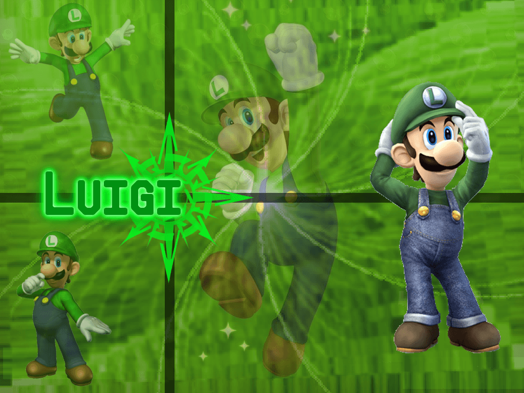 Luigi Mario Bros. Wallpaper