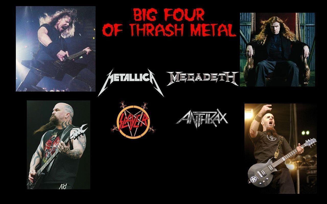 Big four of thrash metal, Desktop and mobile wallpaper