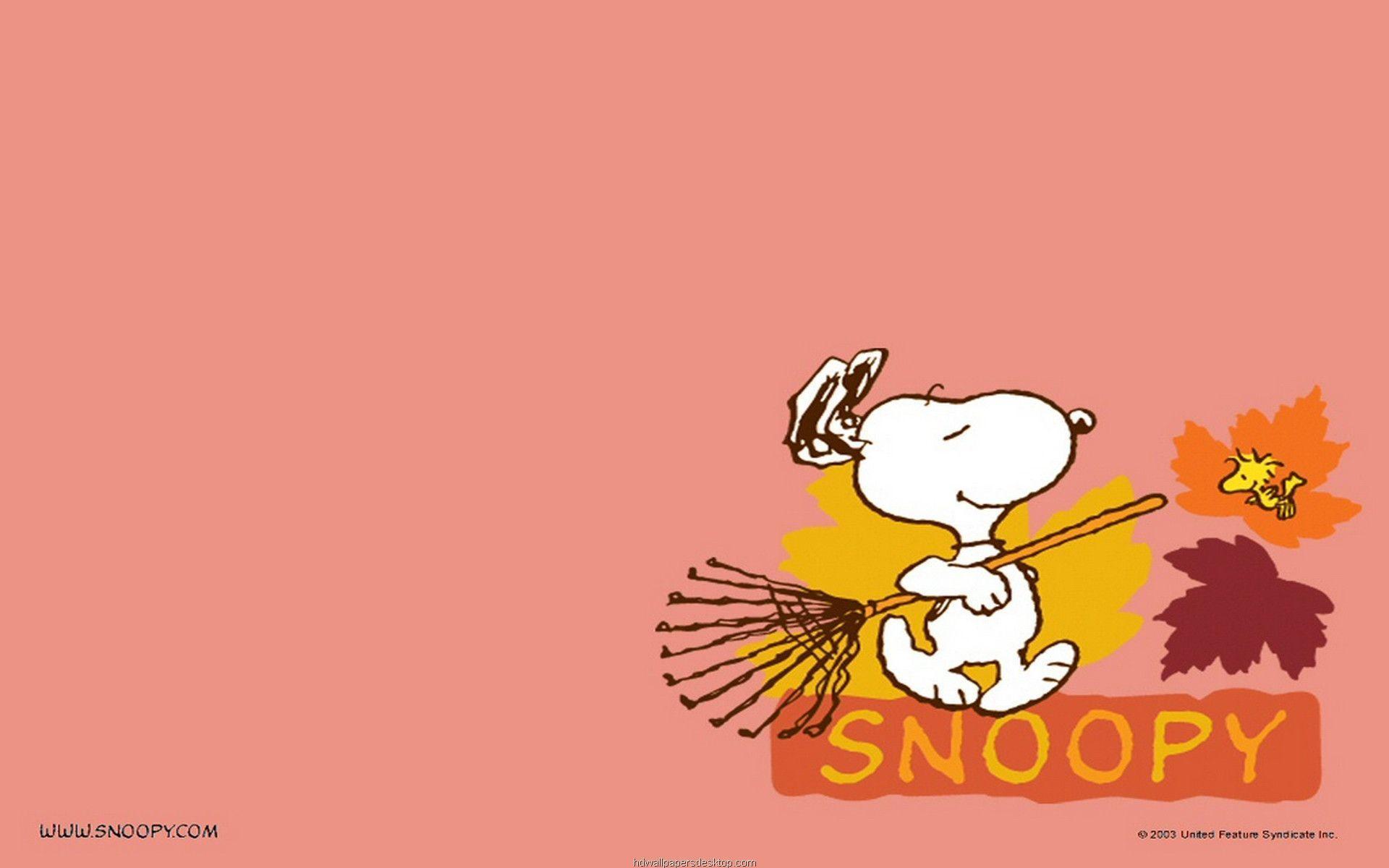 Thanksgiving Snoopy Wallpapers  Wallpaper Cave