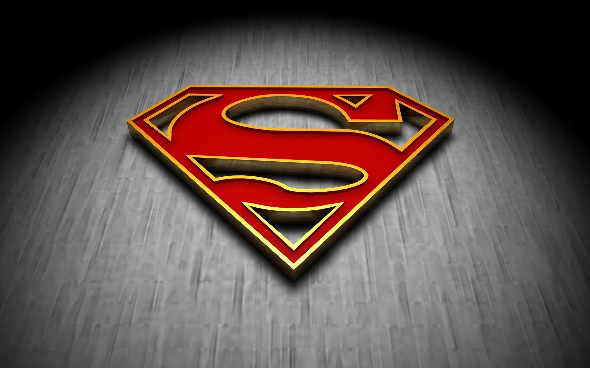Superman Logo Fire wallpaper