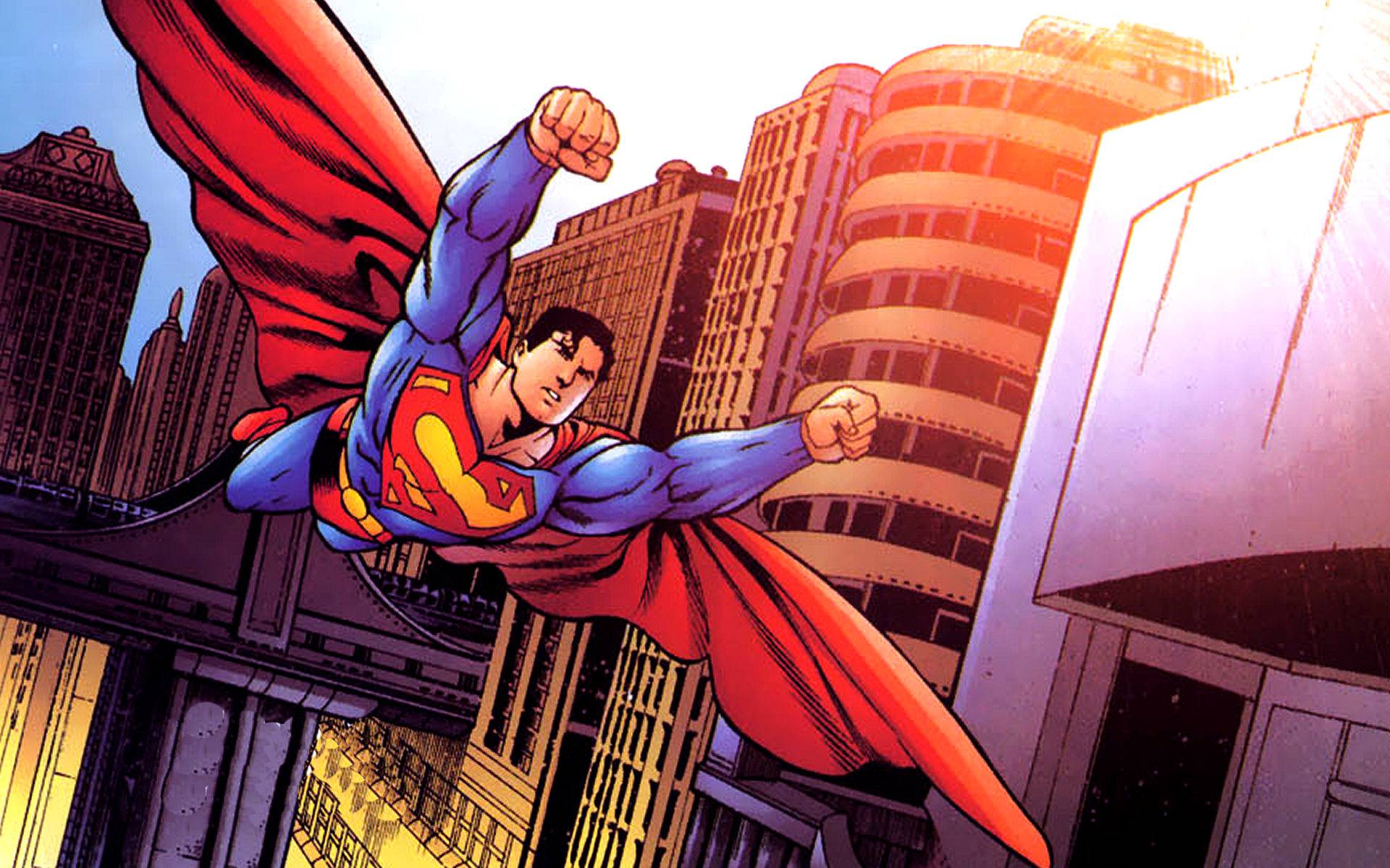 Superman HD wallpaper of Steel or Clark Kent desktop