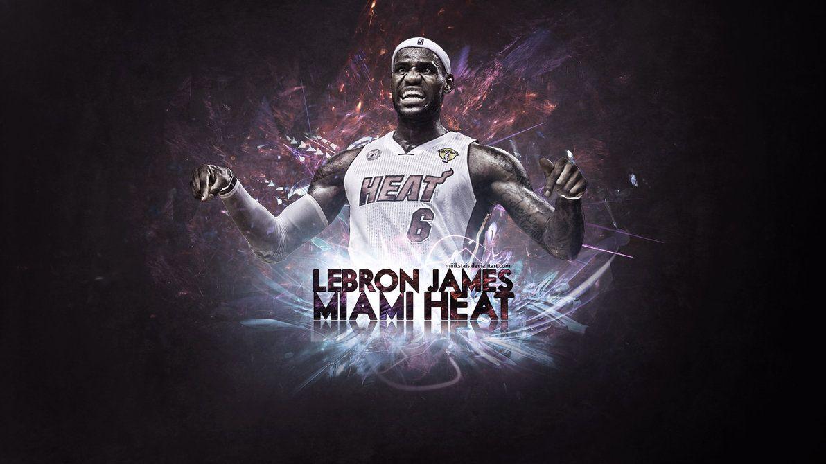 Lebron James Miami Heat Wallpaper. Hdwidescreens