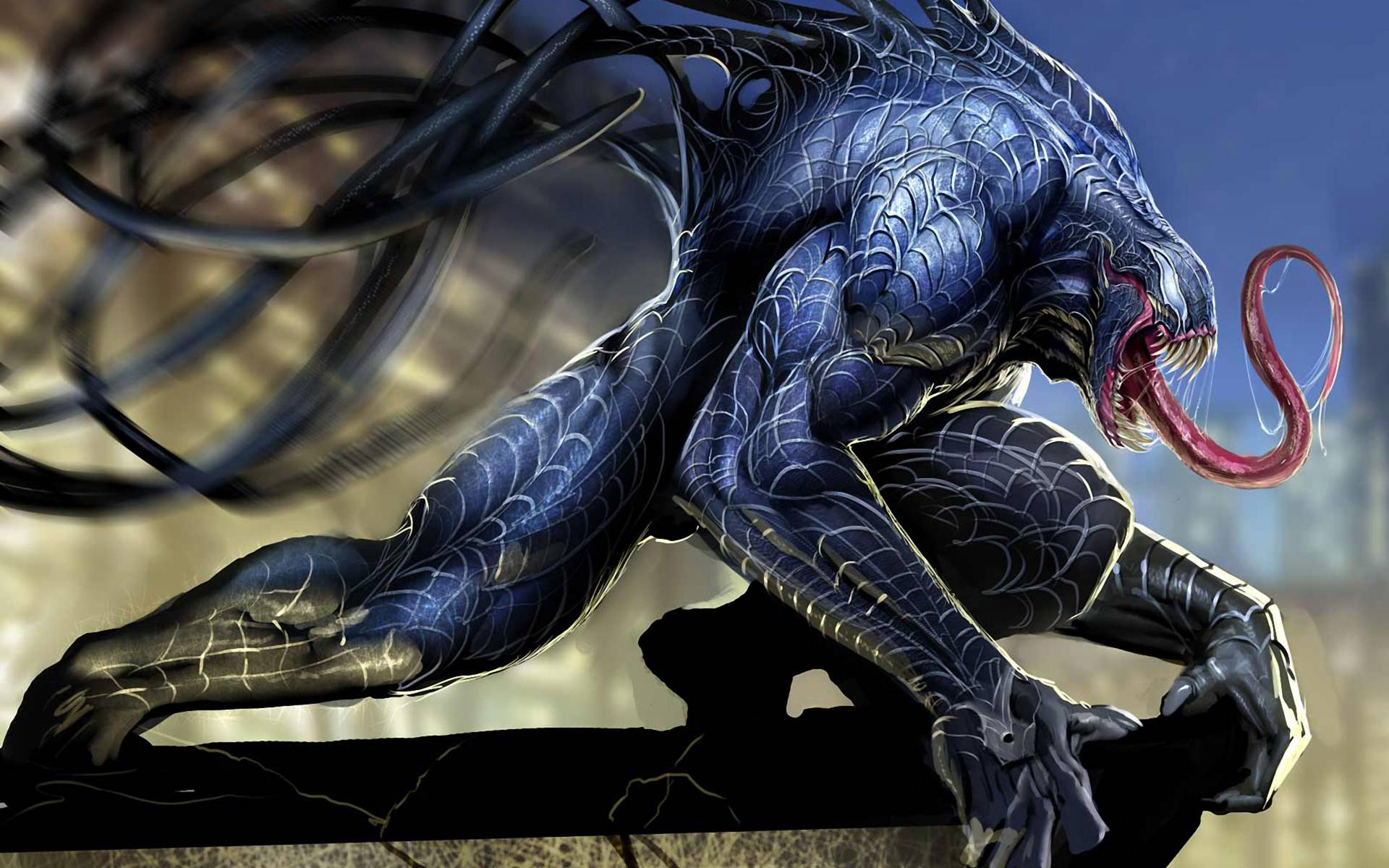 Pix For > Deadpool Venom Wallpaper