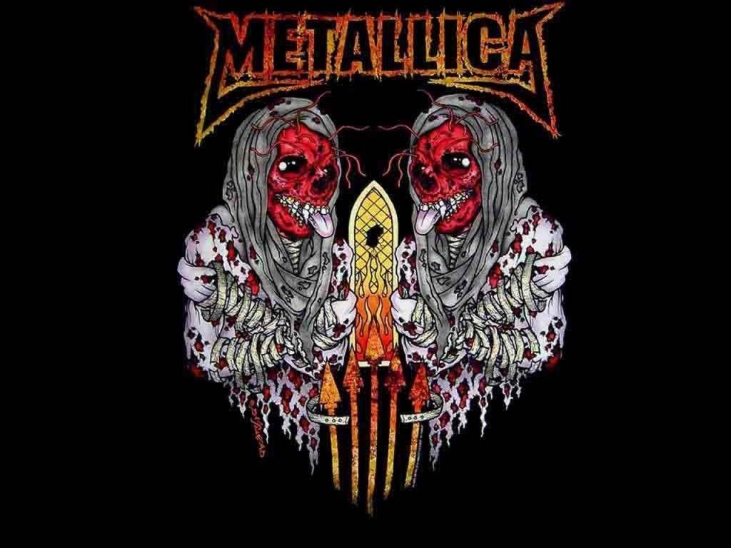 Metallica Logo Backround. ChordArea.com & Chords