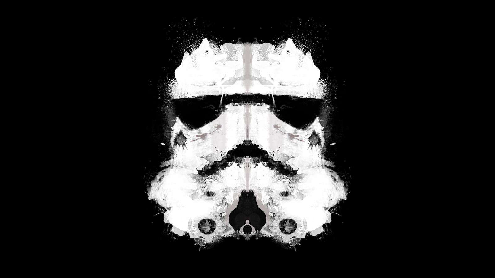 Splattered Stormtrooper [1600x900]