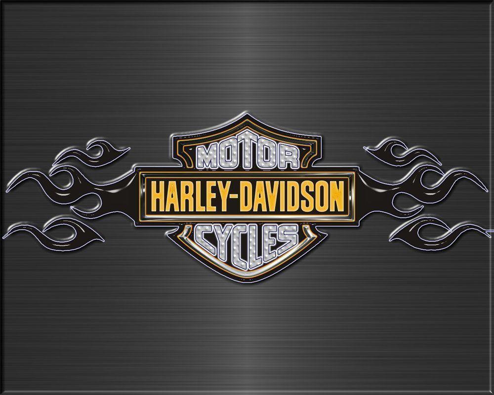 Wallpaper For > High Definition Harley Davidson Logo Wallpaper