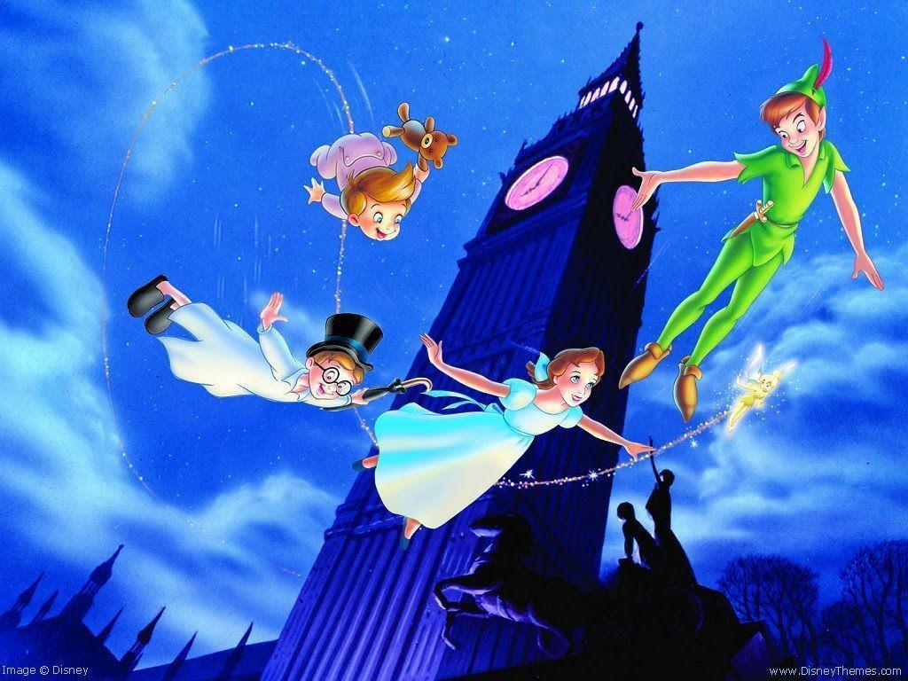 Peter Pan Wallpaper (Disney Desktop Wallpaper Free). Disney
