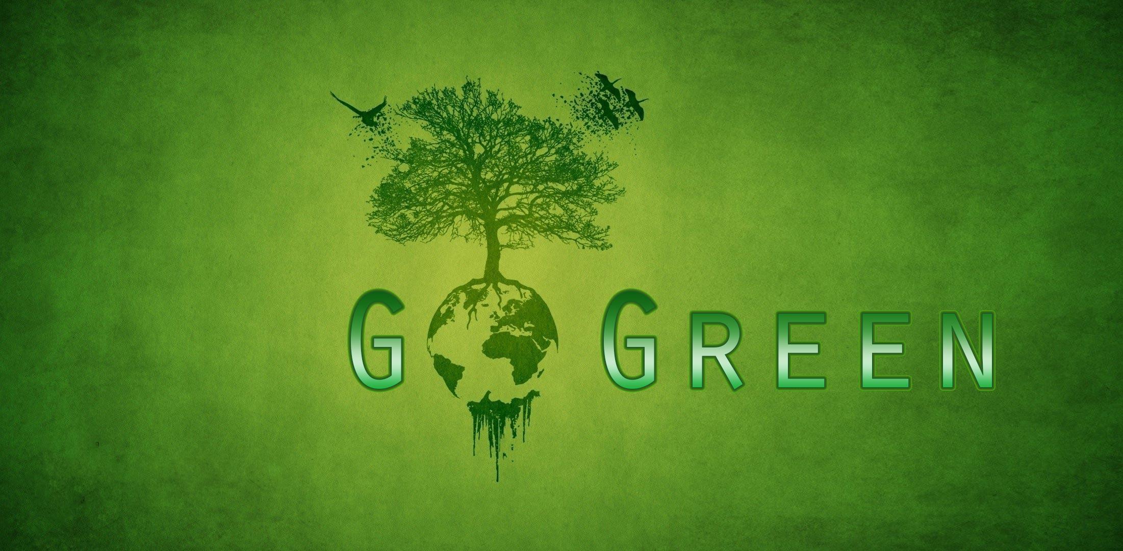 Wallpaper For > Go Green Wallpaper HD