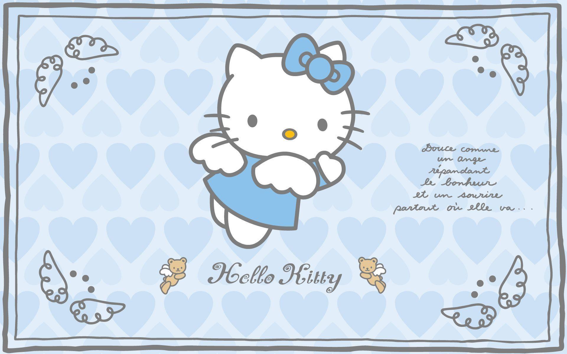 Hello Kitty Thanksgiving Desktop Background HD Wallpaper