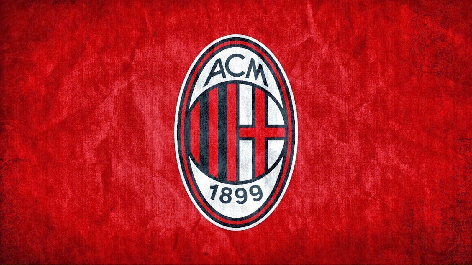 AC Milan FC Logo HD Wallpaper 2014 2015. Football Wallpaper HD