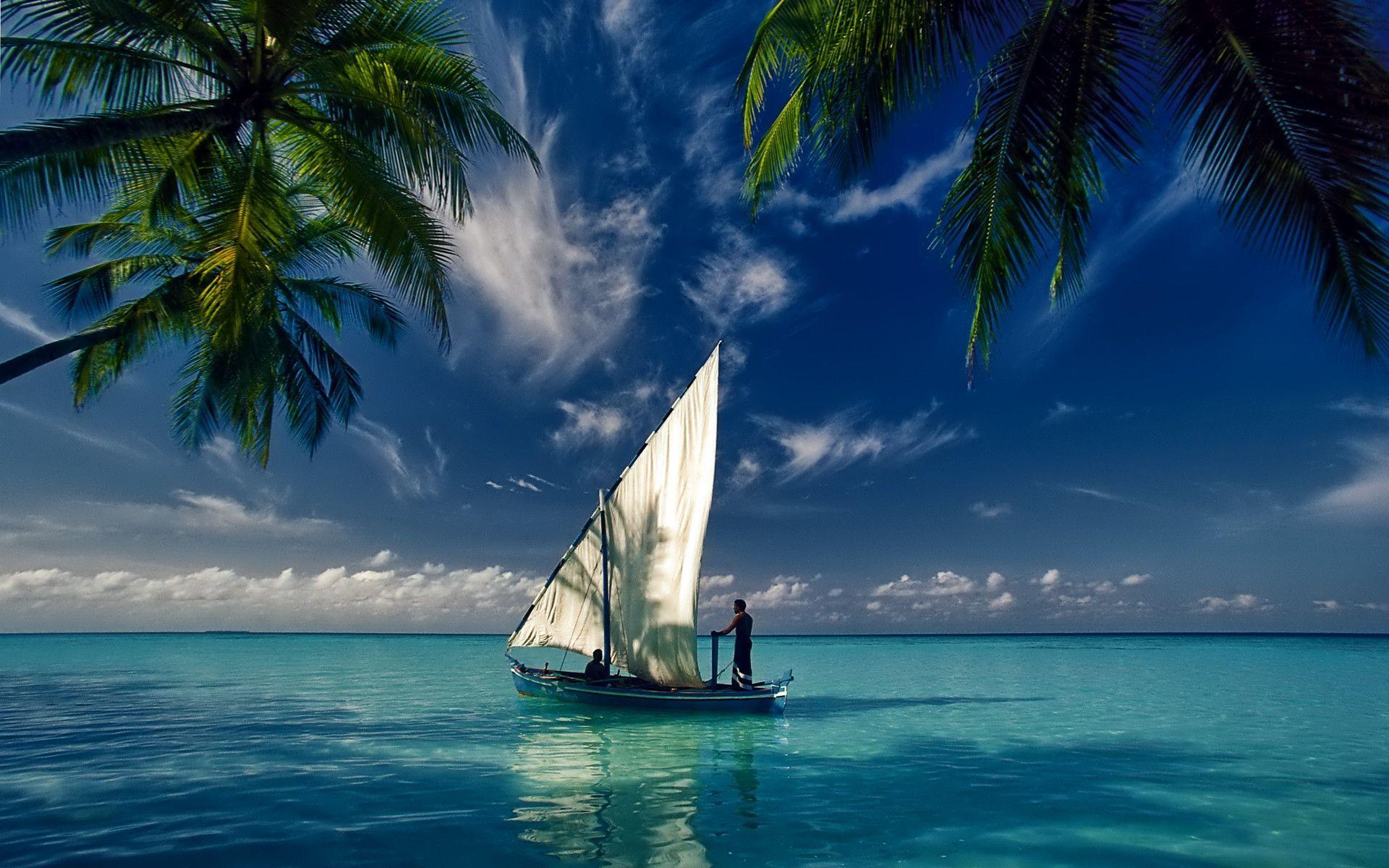 Sailboat HD Wallpaper. Sky HD Wallpaper