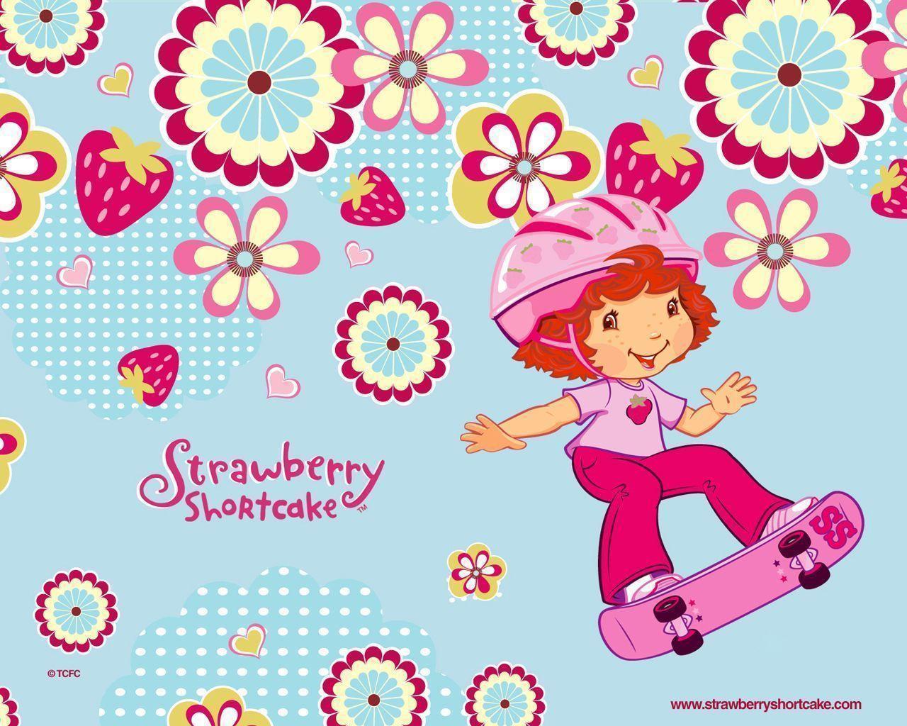 Wallpaper For > Strawberry Shortcake Wallpaper Free Download