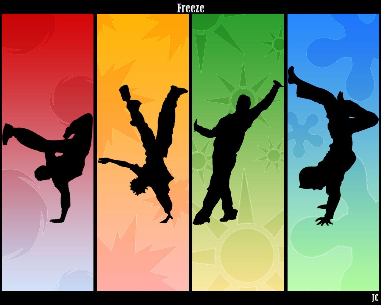 Breakdance Breakdancing Silhouette Wallpaper 1280x1024 px Free