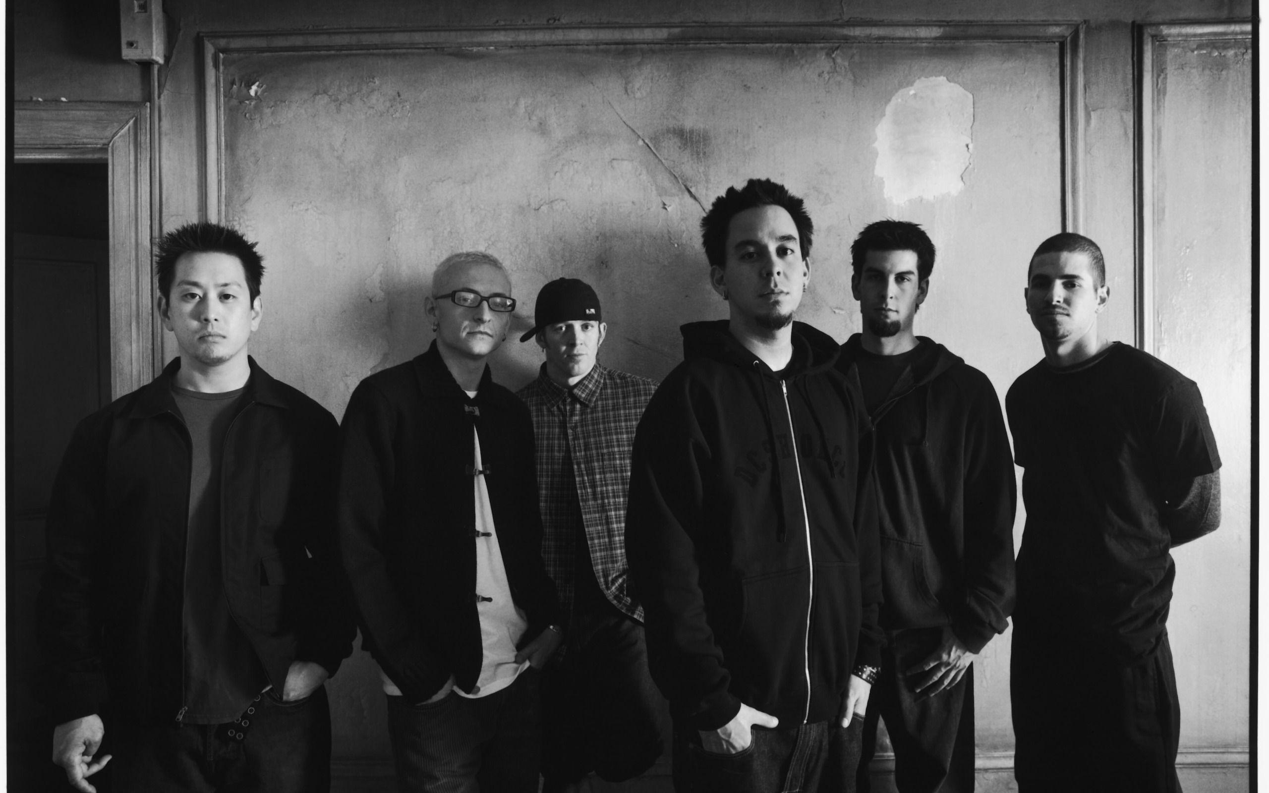 Musicians of group Linkin Park wallpaper and image
