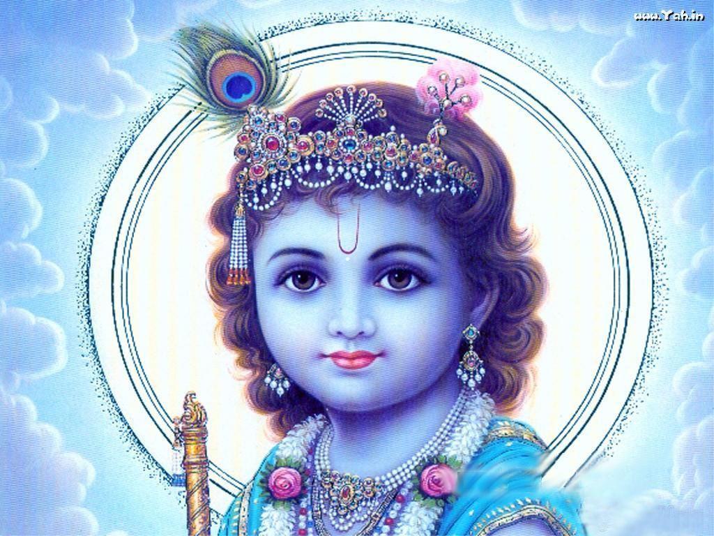 Wallpaper For > Animated Lord Krishna Wallpaper